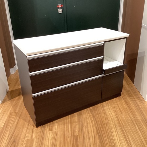 【トレファク神戸南店】レンジ台 ニトリ3段【取りに来られる方限定】