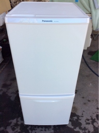 Panasonic ノンフロン 138L 2ドア冷凍冷蔵庫 NR-B146W-W 2014年製
