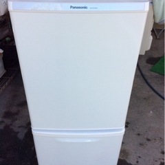 Panasonic ノンフロン 138L 2ドア冷凍冷蔵庫 NR-B146W-W 2014年製