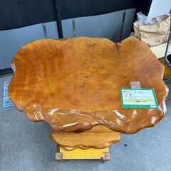 【ジ283】屋久杉 テーブル 木製 樹齢400年以上 (ma)の画像