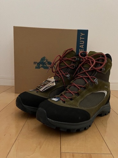 【新品】mont-bellツオロミーブーツ　ワイド　オリーブグリーン　２７.５cm