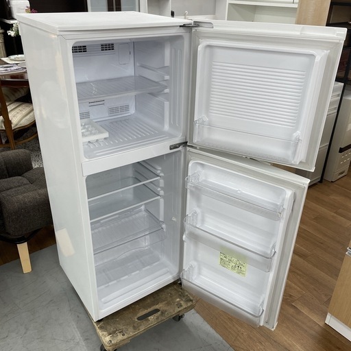 S364 ⭐ U-ING お買い得品♪ ユーイング 冷蔵庫 (140L) 18年製 ⭐ 動作確認済 ⭐ クリーニング済