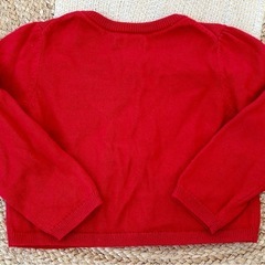 ♡1回のみ着　babyGapカーディガン　12-18m  80cm♡の画像