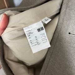 Uniqlo テーラードコートの画像
