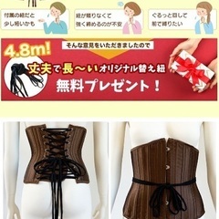 コルセットの画像
