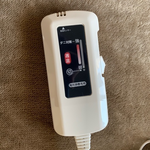 電気掛敷毛布
