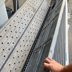 足場板2枚まとめて。の画像