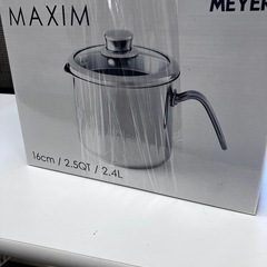 😊MEYER😊マイヤー😊クックポット😊ステンレスのボディー😊ガラ...
