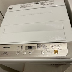 洗濯機　5kg パナソニックの画像