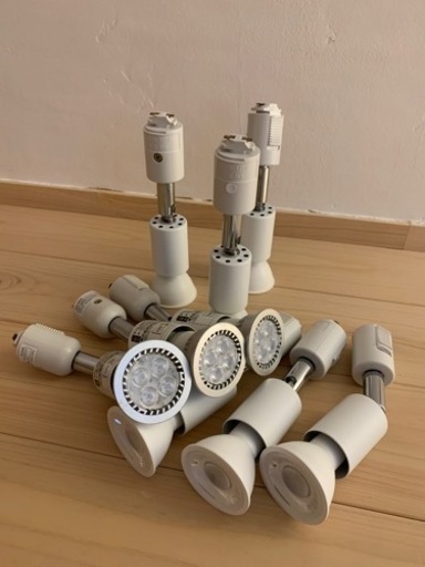 ダクトレール用スポットライト 9点まとめ売り