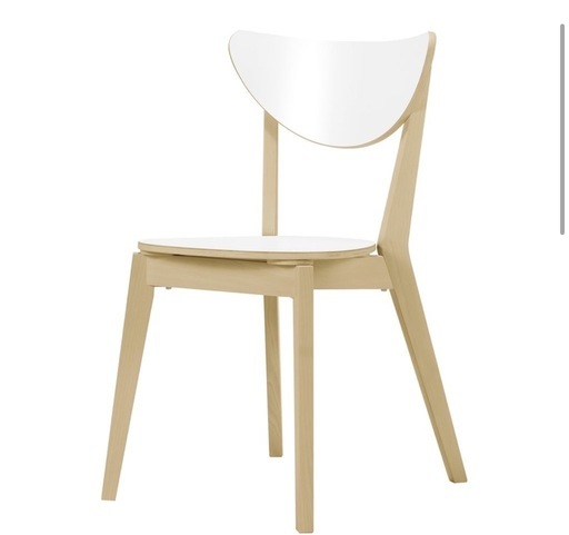 ダイニングテーブルとチェアのセット　IKEA イケア　ホワイト　ダイニングセット　80センチ　韓国インテリア　