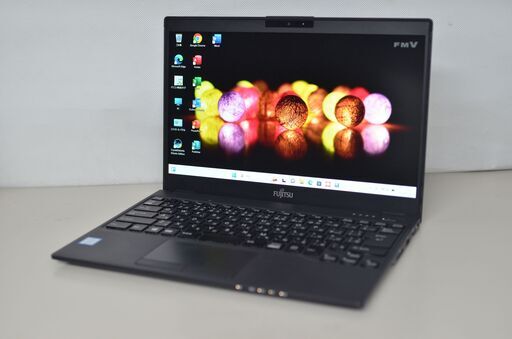 中古ノートパソコン 富士通 UH90/C3 Windows11+office 爆速SSD256GB core i7-8565U/メモリ8GB/13.3インチ/webカメラ/無線内蔵