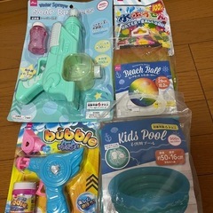 子ども用しゃぼん玉など