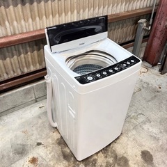 ご成約済み🐶　設置まで‼️ Haier 一人暮らし洗濯機 4.5kg✨ 2021年製⭕️の画像