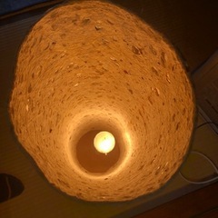 間接照明　和紙