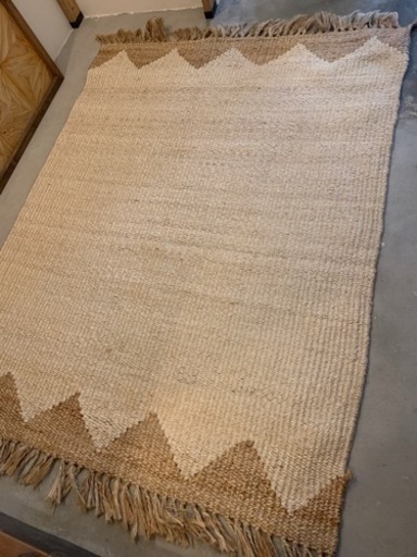 ジュート製ラグ(ZARA HOME)