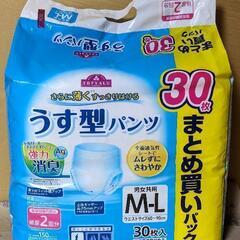 ③大人用紙パンツＭ~Ｌ 排尿２回分