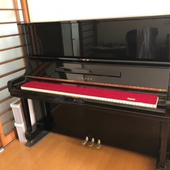 ヤマハ アップライト ピアノ 美品の画像