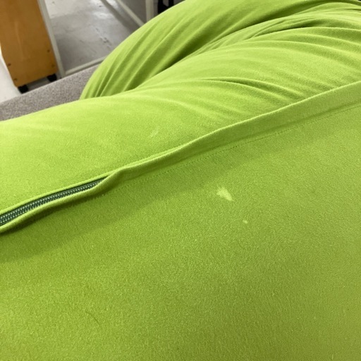 O2409-384 yogibo ヨギボー グリーン 汚れあり 中古