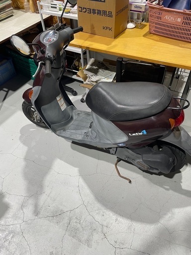 スズキ レッツ4 書類付き 実動 SUZUKI Let's 4 バイク 50ccの通販はau