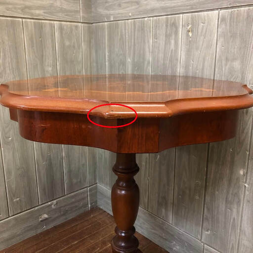 ss6754 サイドテーブル 象嵌細工 ワインテーブル アンティーク 洋風