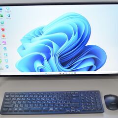 中古良品 一体型パソコン 富士通 FH77/D3 Windows11+office core i7