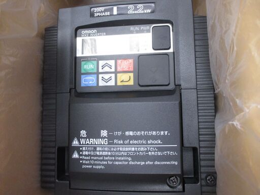 オムロン 3Ｇ3MX2‐A2022‐V1 インバーター 19年 開封済み 未使用 【ハンズクラフト宜野湾店】