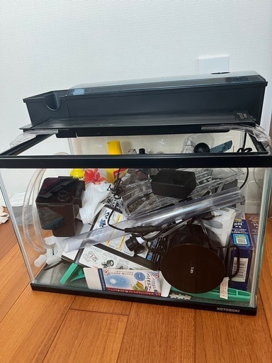 観賞魚用ガラス水槽　コトブキ工芸　45センチ　水温調整