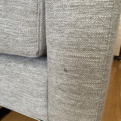 【決まりました】ニトリ　布張りカウチソファ の画像
