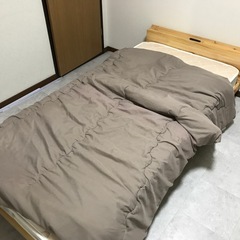 シングルベッド(マットレス、フレーム付)の画像