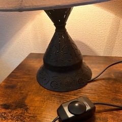 アンティークランプ　卓上ランプ　ナイトランプ　レトロの画像