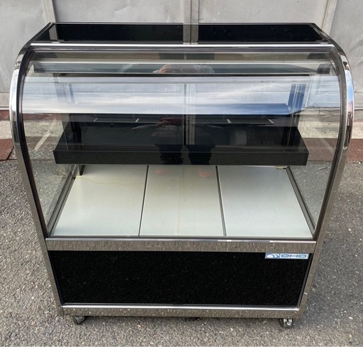 【動確済み】大穂製作所 業務用 ケーキショーケース OHGU-900SE 単相 100V ケーキ冷蔵ショーケース ガラスショーケース ディスプレイ 大阪