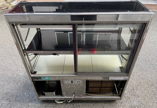 【動確済み】大穂製作所 業務用 ディスプレイ冷蔵ショーケース OHGU-900SE 単相 100V ケーキショーケース ガラスショーケ