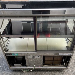 【動確済み】大穂製作所 業務用 ディスプレイ冷蔵ショーケース OHGU-900SE 単相 100V ケーキショーケース ガラスショーケース 厨房 大阪の画像