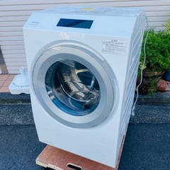 ネット最安値⬇️2024購入TOSHIBAドラム式洗濯機TW-127XP3L 定価30万