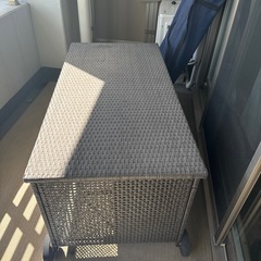 IKEA収納ベランダ　庭