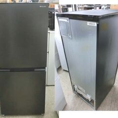 2ドア冷蔵庫 152L 2022年製 シャープ SHARP SJ-D15H-H 100Lクラス