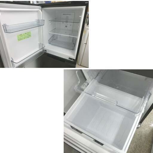 2ドア冷蔵庫 152L 2022年製 シャープ SHARP SJ-D15H-H 100Lクラス ブラウン系 札幌 西野店