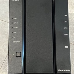 【美品】無線ルーター（Aterm WG2600HS）の画像