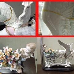 ワレ/破損あり LLADRO 天空のパレード 1848 1500体限定品 大型置物 台座付き 希少 陶器オブジェ リヤドロ 札幌市 新道東店 ワレ/破損あり LLADRO 天空のパレード 1848 1500体限定品 大型