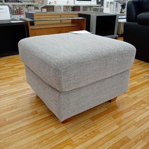 ★ジモティ割あり★ オットマン　ライトグレー　クリーニング済　YJ3864
