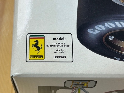 《取引者様決定》未組立 タミヤ 1/12 フェラーリ 641/2(F190) TAMIYA FERRARI ビンテージセレクション プラモデル