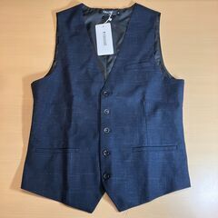 YIMANIE スーツベスト / ジレベスト（M）ダークネイビー