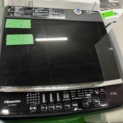 ご来店時、ガン×2お値引き‼️ Hisense(ハイセンス) 2018年製 5.5kg 洗濯機🎉