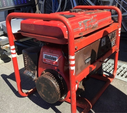 発電機　shindaiwa EG21