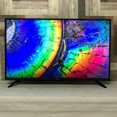 即日受渡❣️3年前購入4K43型液晶TV  Wチューナーで裏番組録画可能21800円