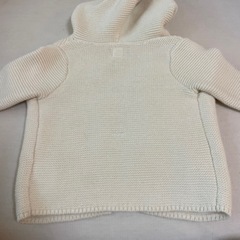 baby GAP くまさんカーディガンの画像