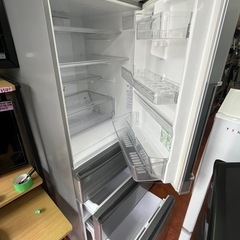 No.0214アクア冷蔵庫16年-355L 4ドア右開き