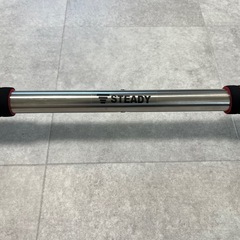 STEADY 懸垂バー 【 Designed in Japan ギアロックシステム/簡単設置 / 最大耐荷重200kg 】 ロング（幅92-124cm）　ステディ ST124 懸垂棒 ぶら下がり健康器 懸垂マシン ドアジム チンニングバーの画像