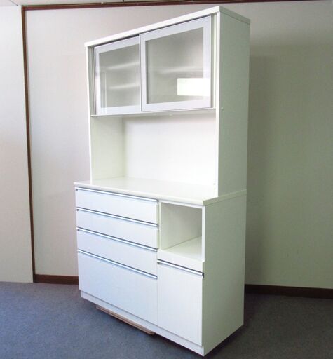 値下げしました。N745☆ニトリ製☆レンジボード☆食器棚☆カップボード